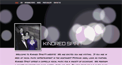 Desktop Screenshot of kindredspiritsings.com
